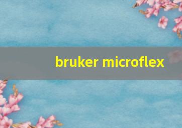 bruker microflex